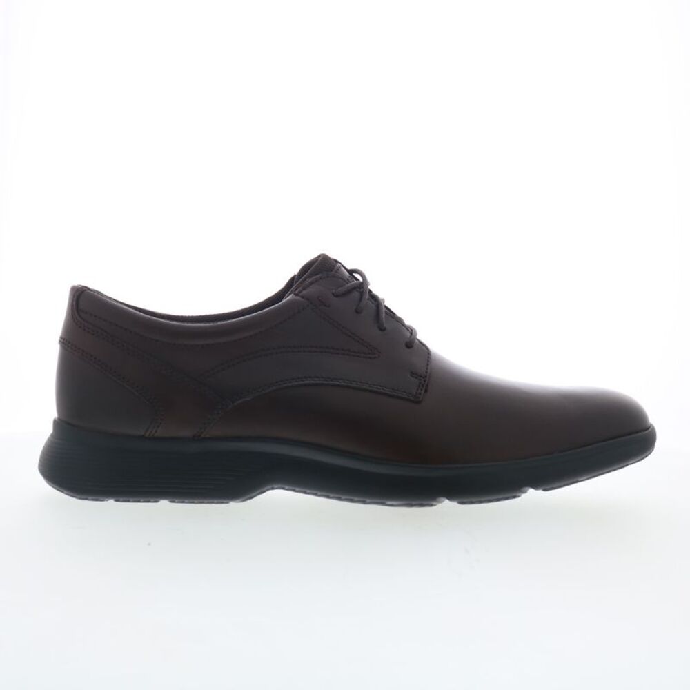 Rockport Mens Truflex Dressport Plain Toe Brown Shoes (NWT)